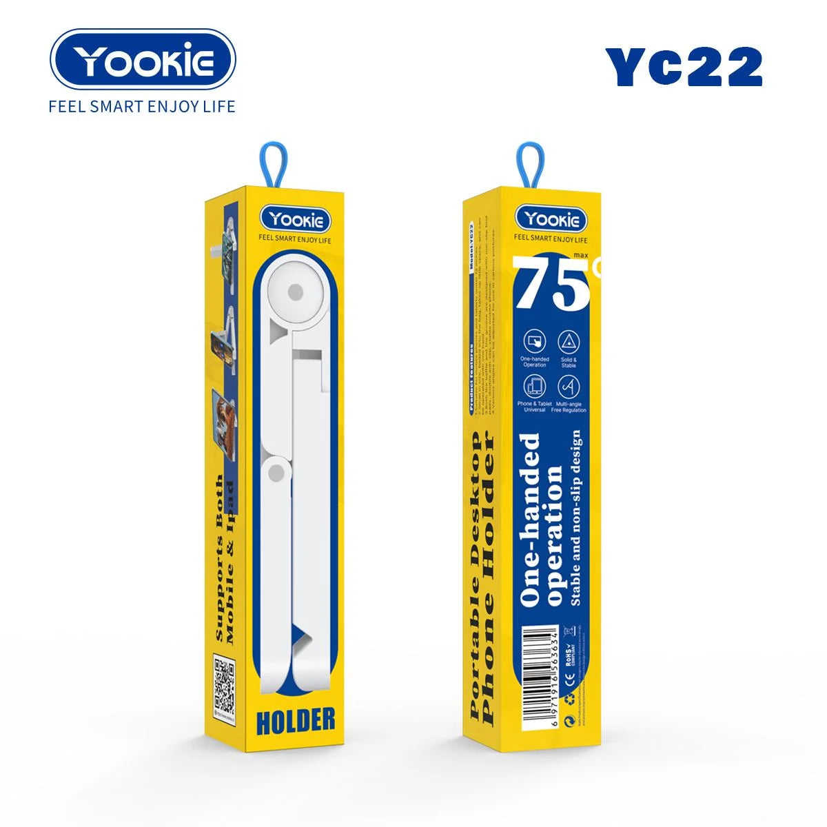 Soporte Plegable Yookie YC22 | Celular y Tablet