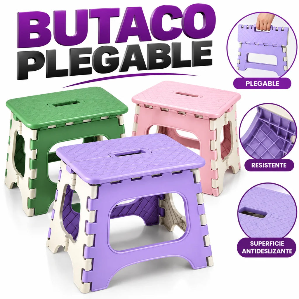 Butaco Plegable Pequeño Ecológico