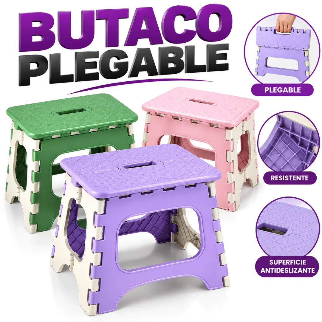 Butaco Plegable Pequeño Ecológico