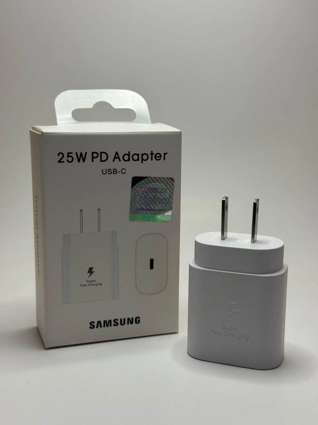 Cubo Cargador Samsung 25W USB-C | Carga Súper Rápida