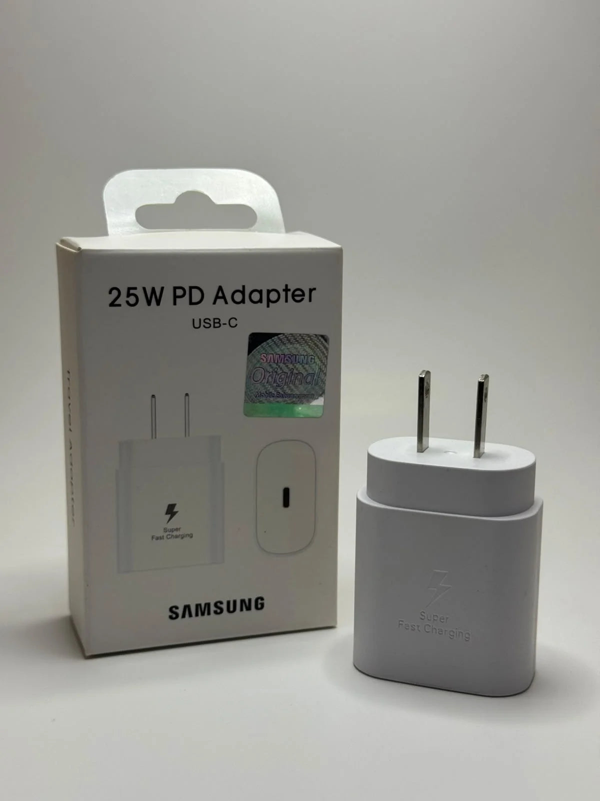 Cubo Cargador Samsung 25W USB-C | Carga Súper Rápida