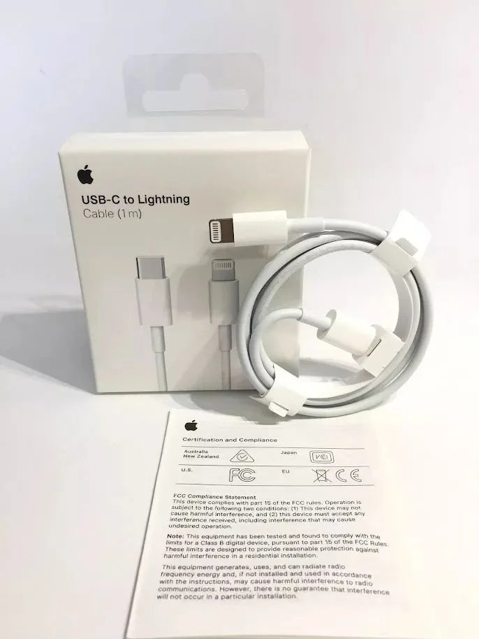 Cable USB-C a Lightning (1 m) | Calidad Premium 1:1
